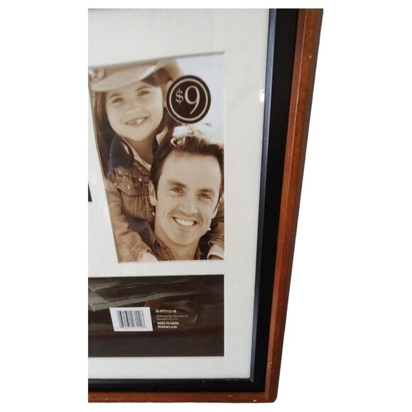 Wooden Collage Picture Frame For (4) 4x6 Photos - Picture 4 of 5